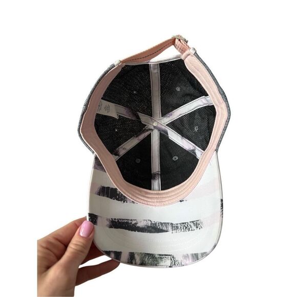 Lululemon Baller Hat Straw Sunset Stripe Blush Quartz Multi Blush Quartz - Picture 8 of 11